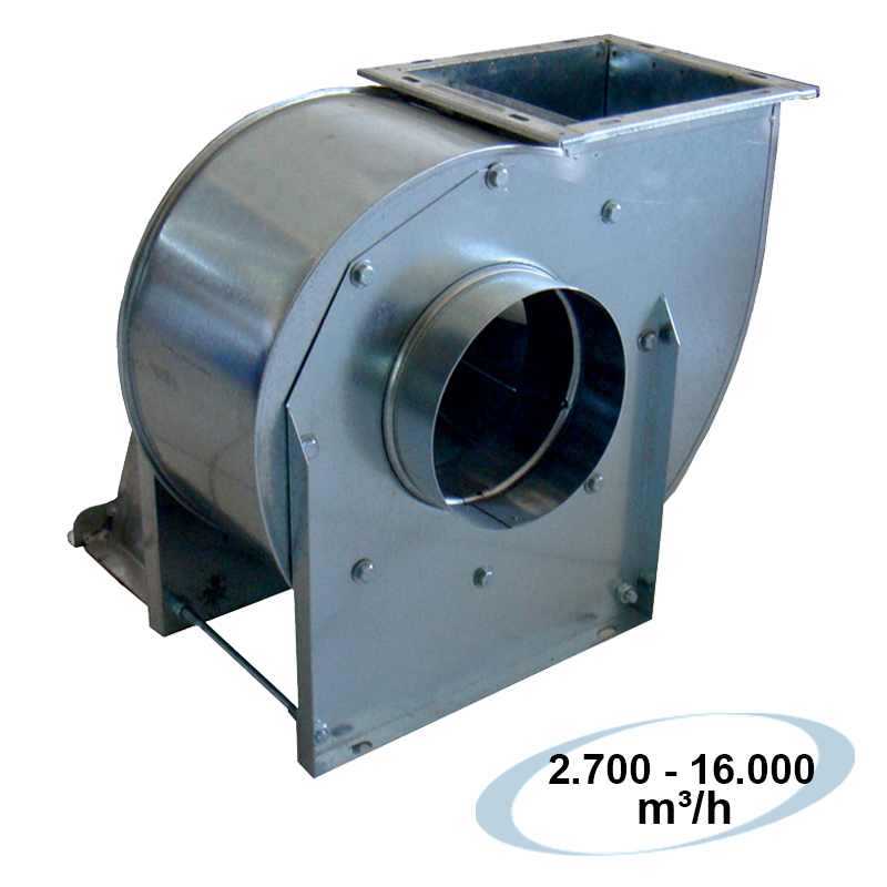 Ventilator centrifugal hota Airtechnic HP 200 - 2700 mc/h - 0.37 kW/220V [2]