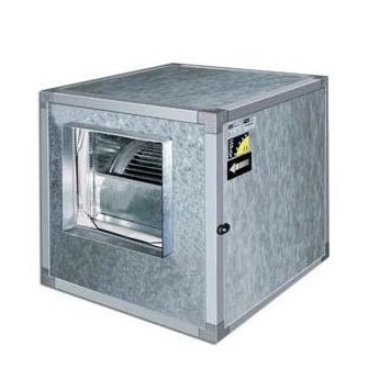 Ventilator centrifugal dublu-aspirant carcasat in cutie insonorizata BOX - structura cu profile otel galvanizat - AIRTECHNIC - C1DA - BDA 3333(12/12)-6M 1 - 0.75kW - 6000 mc/h [1]