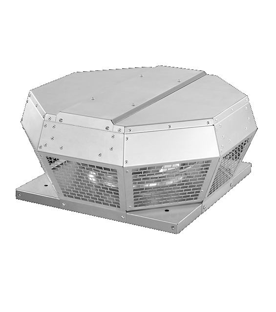 Ventilator de acoperis - refulare orizontala - RUCK - DHA 315 E4 42 - 156469 - 1970 mc/h - 230V/50Hz [1]