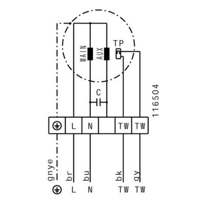 Ventilator de acoperis - refulare verticala - RUCK - DVA 400 E4 30 - 131062 - 3740 mc/h - 230V/50Hz [3]