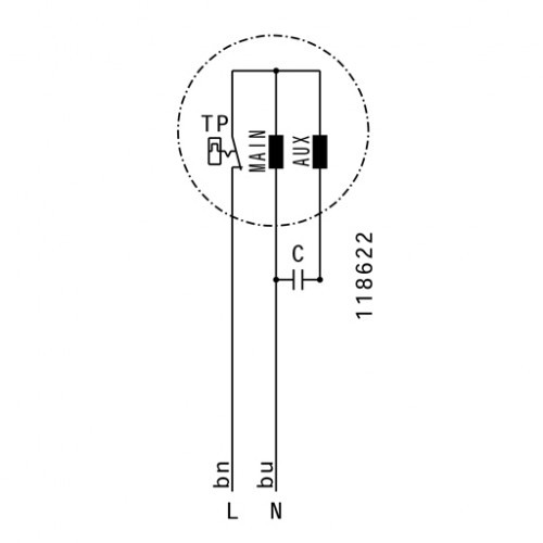 Ventilator in-line circular de tubulatura - RUCK - ETALIN - EL 200 E2 01 - 116527 - 100 W - 925 mc/h - 230V/50Hz [3]