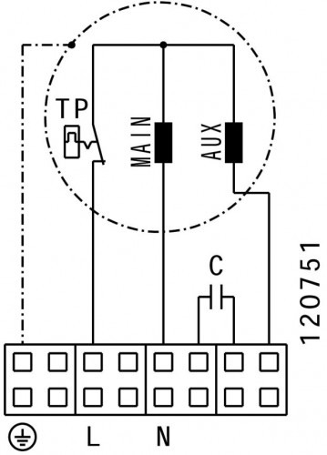 Ventilator in-line circular de tubulatura - RUCK - ETALIN - EL 400 E4 01 - 119380 - 215 W - 3440 mc/h - 230V/50Hz [2]