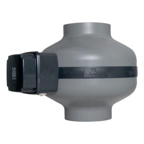 Ventilator in-line circular de tubulatura - Vortice - CA 100 ES - 16200 - 80 W - 385 mc/h - 230V/50Hz [1]