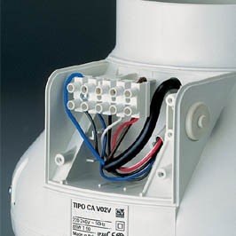 Ventilator in-line circular de tubulatura - Vortice - CA 250 V0 E - 16039 - 90 W - 920 mc/h - 230V/50Hz [3]