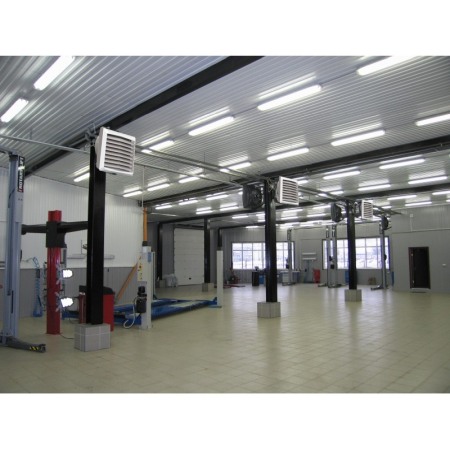 Aeroterma incalzire pe apa - EUROHEAT - VOLCANO VR3 EC - putere incalzire 13-75 kW - consola inclusa [2]