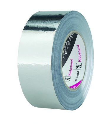 Benzi adezive aluminiu - Banda autoadeziva din Aluminiu - GERBAND - 705 - Latime 50x100ml - Grosime: 30Âµ