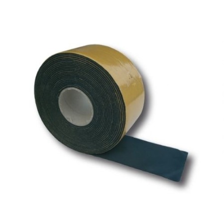Benzi adezive anticondens - Banda autoadeziva NEOPREN Neagra - Tecnosystemi - 3mm/100mm/10m - 11128006