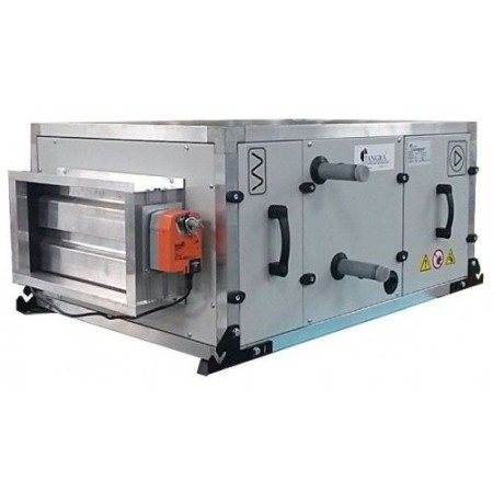 Centrale de tratare aer compacte - Centrala tratare aer aport aer proaspat - presiune mare - TANGRA - ACU 22 BD - 2R (Incalzire pe apa, Filtrare) - 2300 mc/h - fara automatizare