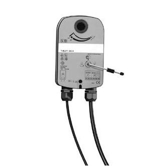 Clapeta - damper - rezistenta la foc 120gr.C - cu jaluzele opozabile - servomotor on/off (fara arc) Belimo 24V (contacte BMS) - DOB-FR24 - 600-950 [1]