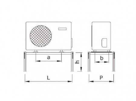 Consola Mare de Podea Aer Conditionat - TECNOSYSTEMI - 11100019 [2]