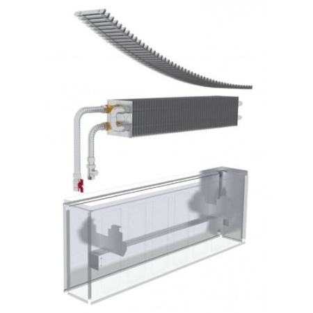 Convectoare de Pardoseala  | convectie naturala - Convector de perete - incalzire cu convectie naturala - Stilltech - CVV-900-142-330-2-2
