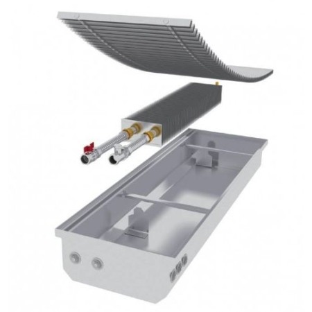 Convectoare de Pardoseala  | convectie naturala - Convector pardoseala - Inox - incalzire cu convectie naturala - Stilltech - CV-900-128-243-1-B-2