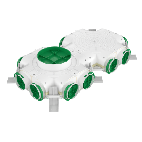 Sisteme ventilatie AWENTA - Cutie distributie Awenta VCB160/200-12 racorduri D-160/200-12x75 mm