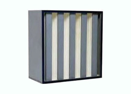 Filtrare absoluta - Filtru Absolut cu Buzunare Rigide din Fibra de Sticla - Rama Otel Galvanizat - Clasa E12 - TECNICA - TA12MED2424P4/6 - K-TECNOVEE - 6 buzunare - 610x610x292 mm - 4000 mc/h