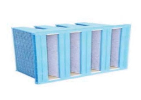 Filtre carbune activ - Filtru Plan Sintetic impregnat cu Carbune Activ cu Buzunare - Clasa F7 - TECNICA - CARBO-PLEAT CP59 - 595x595x292 mm - 3200 mc/h