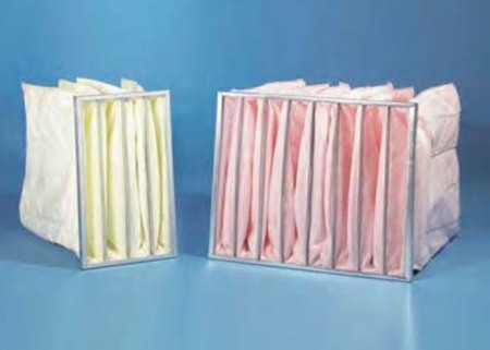 Filtrare fina - Filtru Sintetic cu Buzunare - Clasa M6 - TECNICA - 16TF/6.595.5 - SOFT POCKET 16TF - 6 Buzunare - 595x595x550 mm - 2150 mc/h
