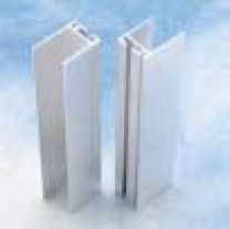Profile si Flanse - Flansa Invizibila (de capat) 20 mm (Aluminiu) - bara 4 ml