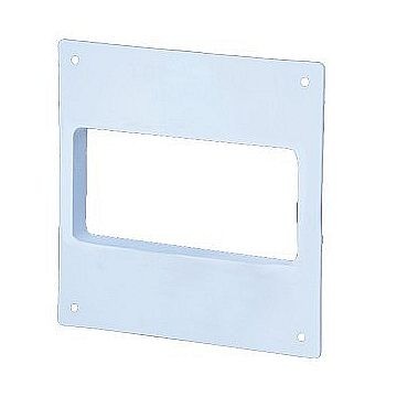 Accesorii tub rectangular - Flansa perete tub rectangular - Blauberg - PlastiVent - 55mm x 110mm