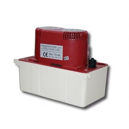 Pompe de condens - Pompa de condens, capacitate mare, cu rezervor 3.4 Lt - TECNOSYSTEMI - TS460 - max 460 LT/h