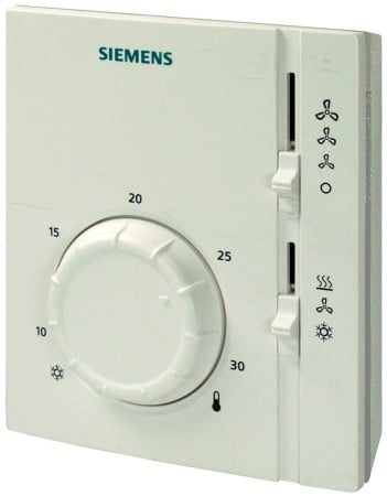 Termostate Ventiloconvectoare - RAA31.1 - SIEMENS - Termostat de camera - Electromecanic - selector incalzire/racire/doar ventilatie - S55770-T222