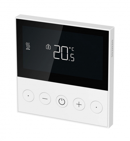 Termostate Ventiloconvectoare - Termostat incalzire - racire  cu afisaj LCD - incastrabil - 230V -  Siemens RDQ200
