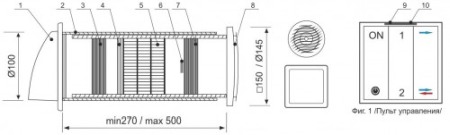 Recuperator de caldura - MMotors - Eco Fresh 01 - Standard [1]