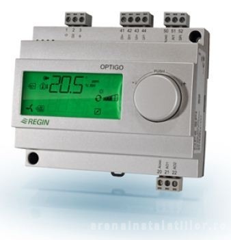 Regulatoare electronice pentru instalatii HVAC - Regulator electronic universal - Regin - Optigo OP 5 U