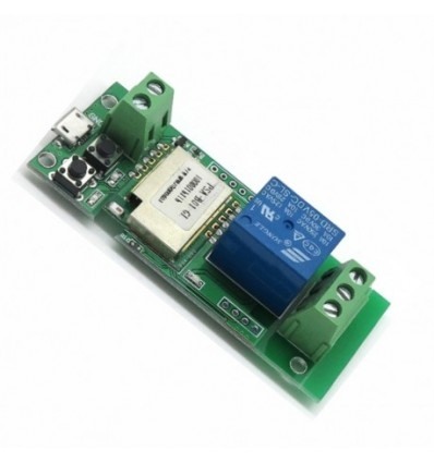 Smart Home - Releu/Intrerupator WiFi - 220 VAc - 10A - 2200W - Control prin aplicatie - compatibil Google Play / App Store