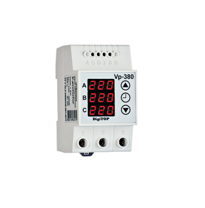 Releu protectie tensiune 380V - VP-380V [0]