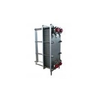Schimbatoare de caldura cu placi si garnituri - Schimbator de caldura in placi cu garnitura - industrie alimentara - TECHNO SYSTEM - TSC 511 - Racorduri - DN32 - inaltime: 540mm