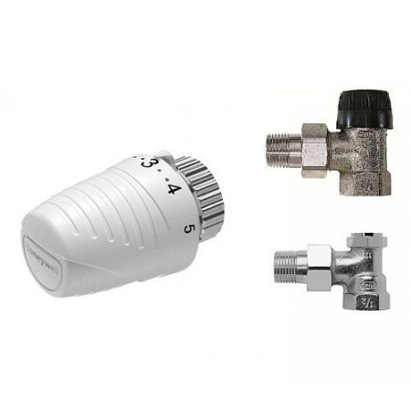 Ventile termostatice radiator - Set robinet cap termostatic robinet retur - Honeywell - Thera 3001 , VTL320EA15