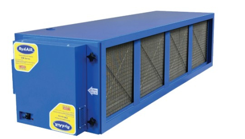 Filtre pentru bucatarii - Sistem profesional filtrare pentru bucatarii - Filtru electrostatic + UV + Ozon - RydAIR - RY10000UV OZONE - 10000 mc/h