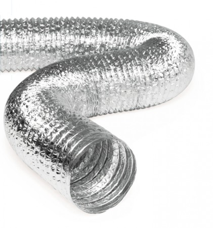 TUBULATURA HVAC - Tubulatura flexibila neizolata - EURODUCT - META - 203 mm (cutie 10ml)