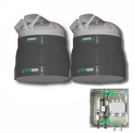 Umidificatoare centrifugale CUOGHI - Umidificator centrifugal - CUOGHI - NEB 6500 AtC DOUBLE + CONTROL BOX - 13 l/h, echipat cu rezistenta electrica