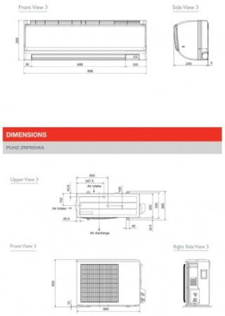 Unitate interna de Perete - Mitsubishi Electric - PKA-RP50HAL [1]