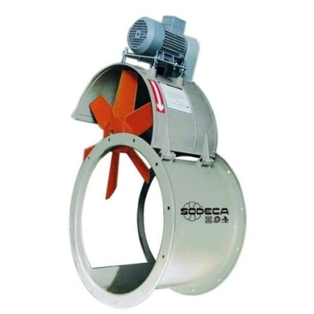 Ventilatoare Axiale | de tubulatura - Ventilator Axial de Tubulatura - Sodeca - HPX-63-4T-1.5 IE3 - 1006008 - 16000 mc/h