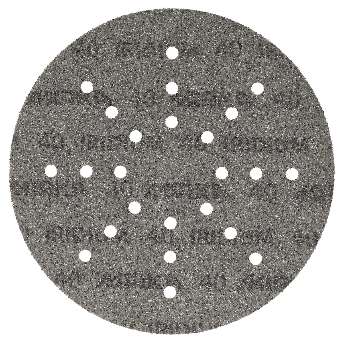 Abrazive ( smirghel) la bucata pentru slefuit - Disc abraziv IRIDIUM, 225mm, Grip 24H, P100, Mirka