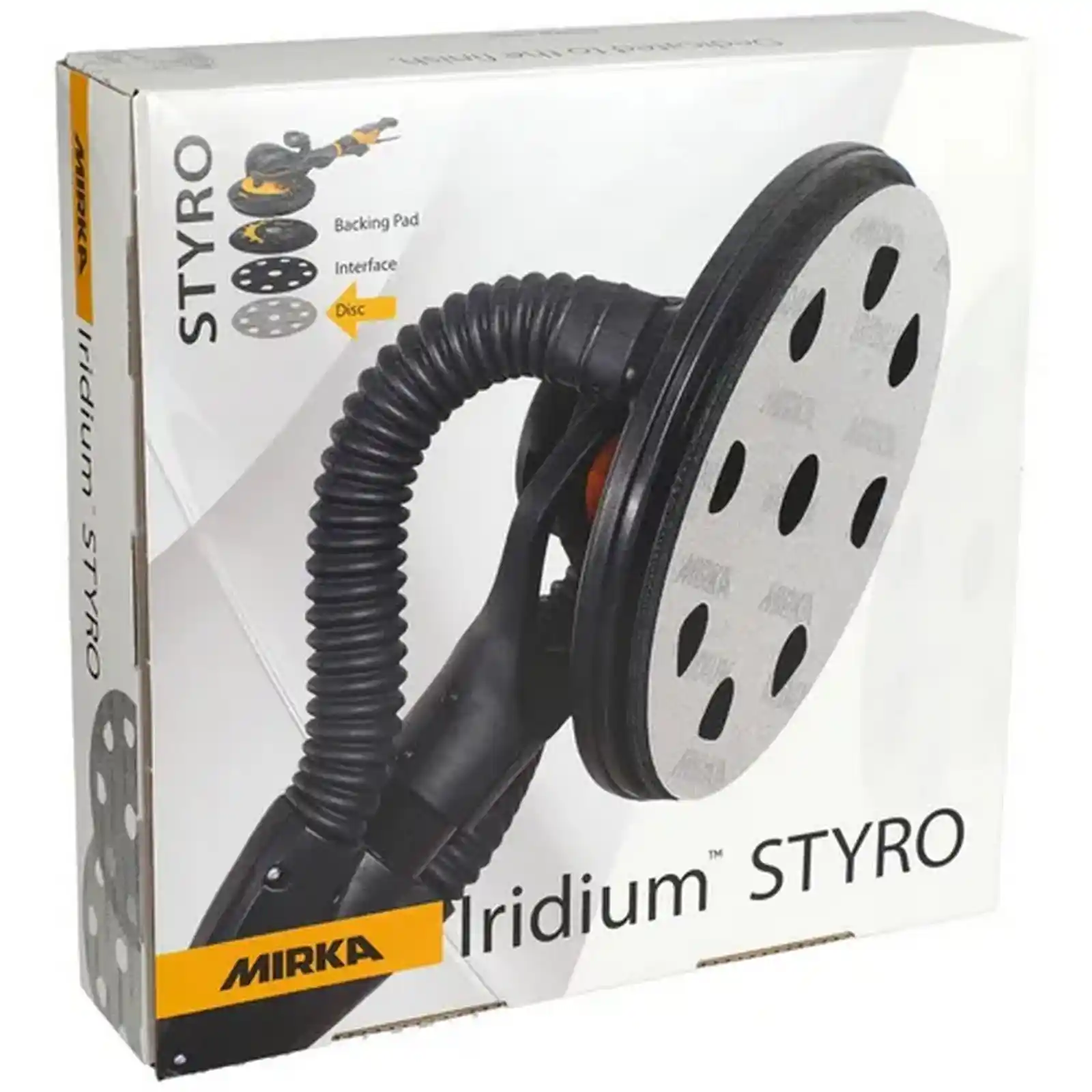 Disc abraziv IRIDIUM, 225mm, Grip 9H Styro, P40, Mirka [2]