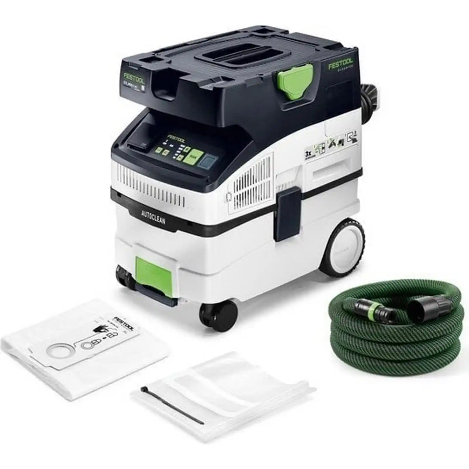 Slefuitor Festool PLANEX LHS-E 225 EQ + Aspirator mobil CLEANTEC CTL MIDI I AC [2]