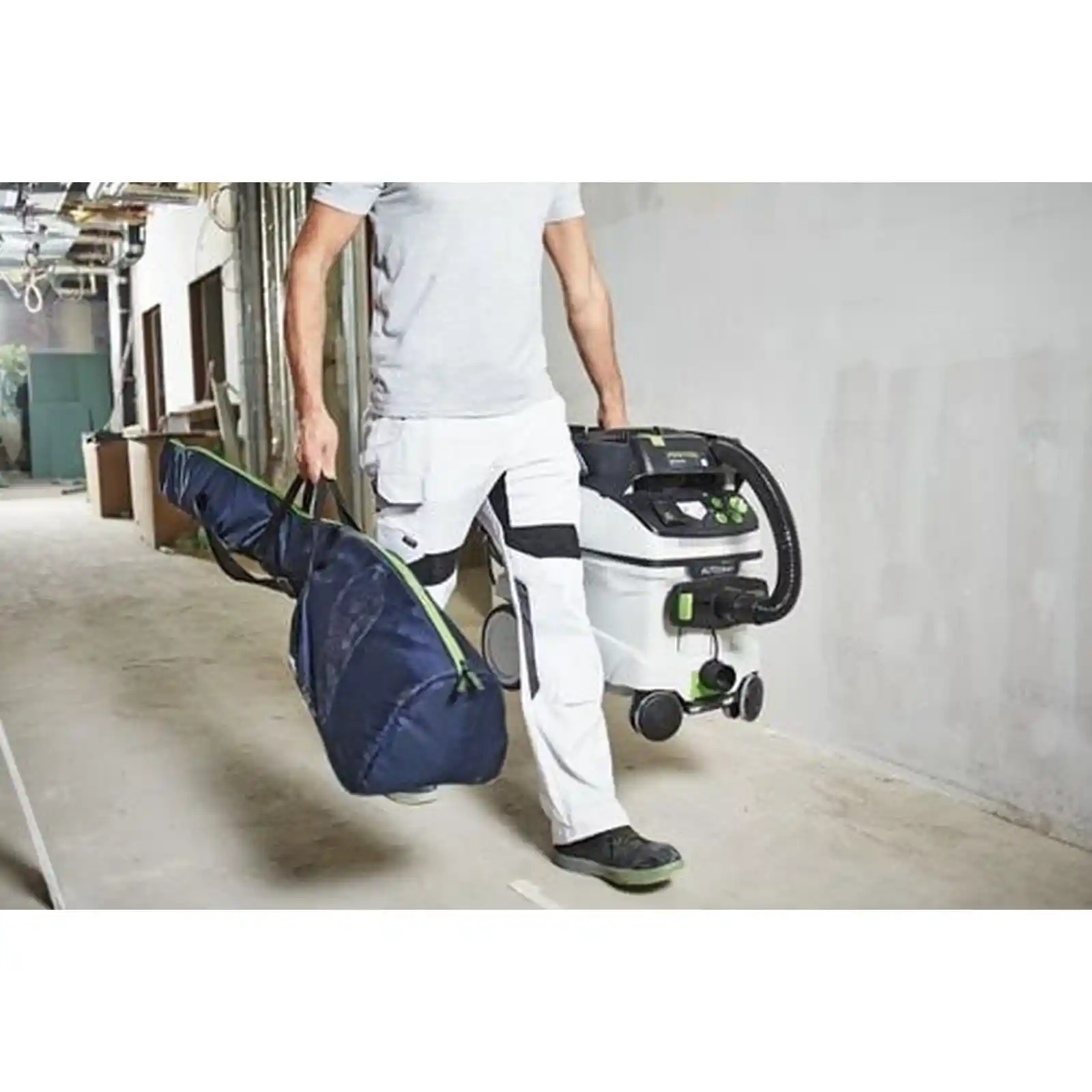 Slefuitor Festool PLANEX LHS-E 225 EQ + Aspirator mobil CLEANTEC CTL MIDI I AC [3]
