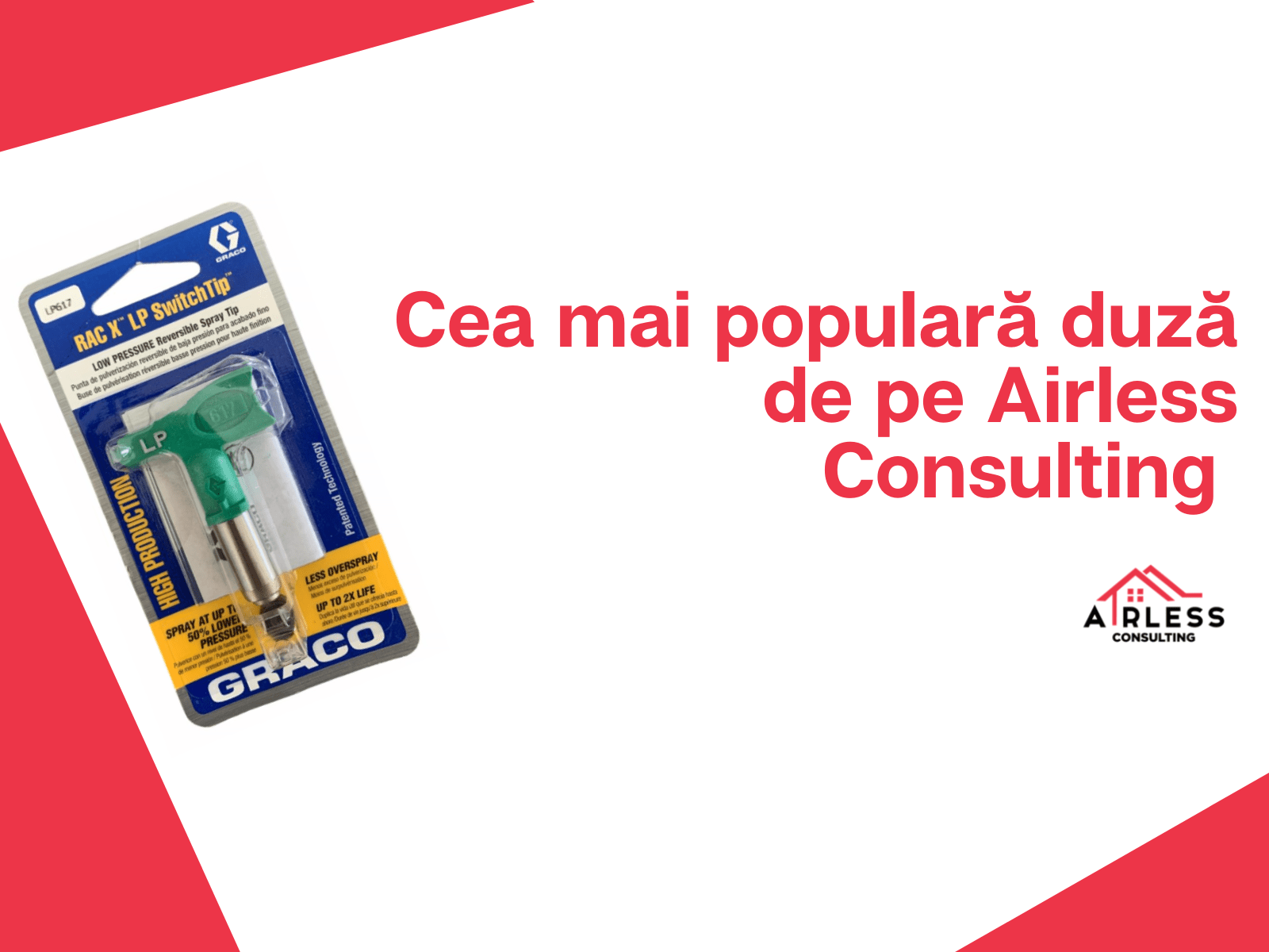 Cea mai Populara Duza de pe Airless Consulting