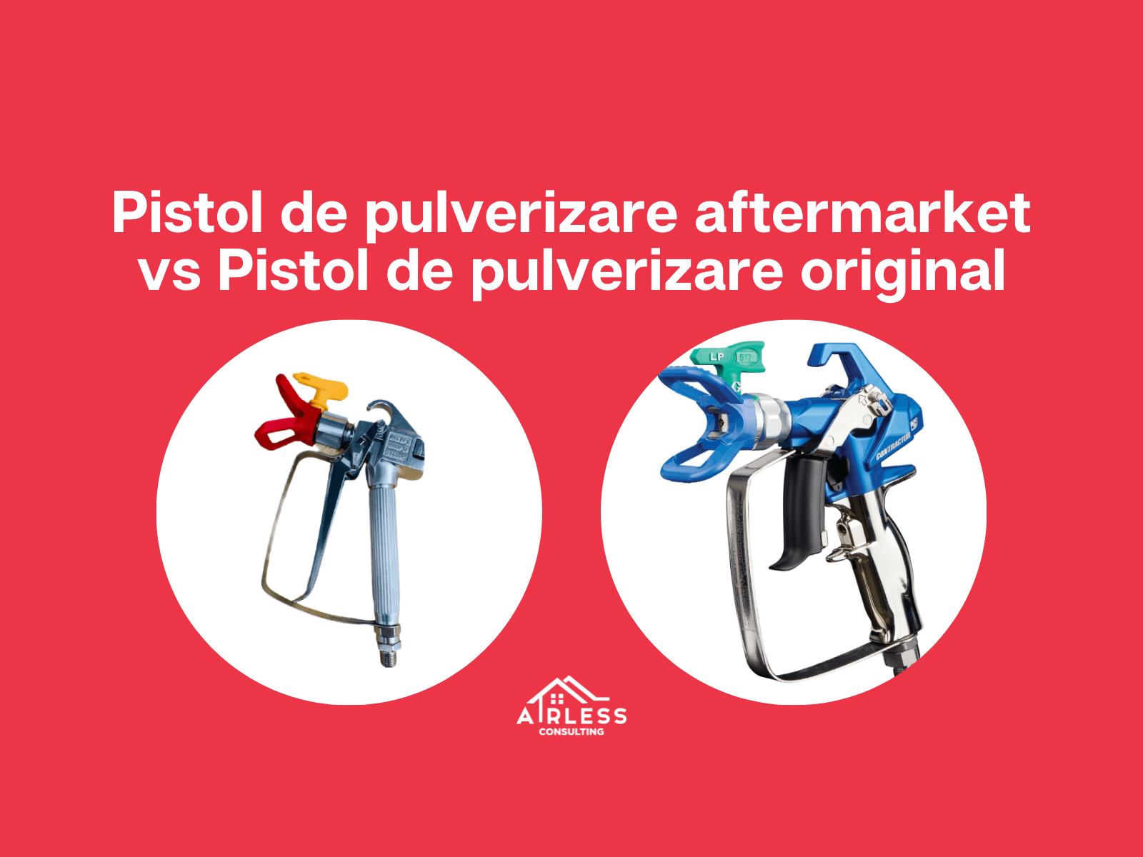 Pistol de pulverizare aftermarket vs Pistol de pulverizare original