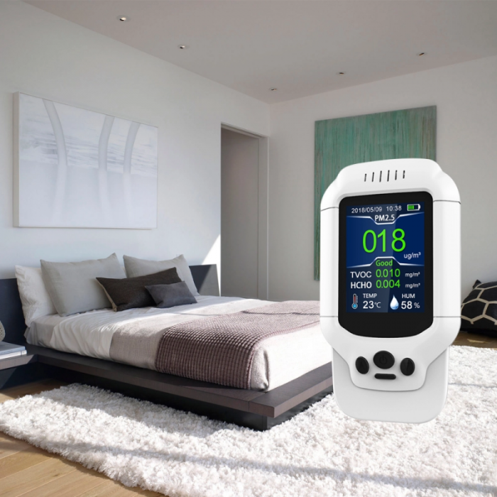 Detector multifunctional de calitate a aerului - masoara PM 2.5, HCHO, TVOC [5]