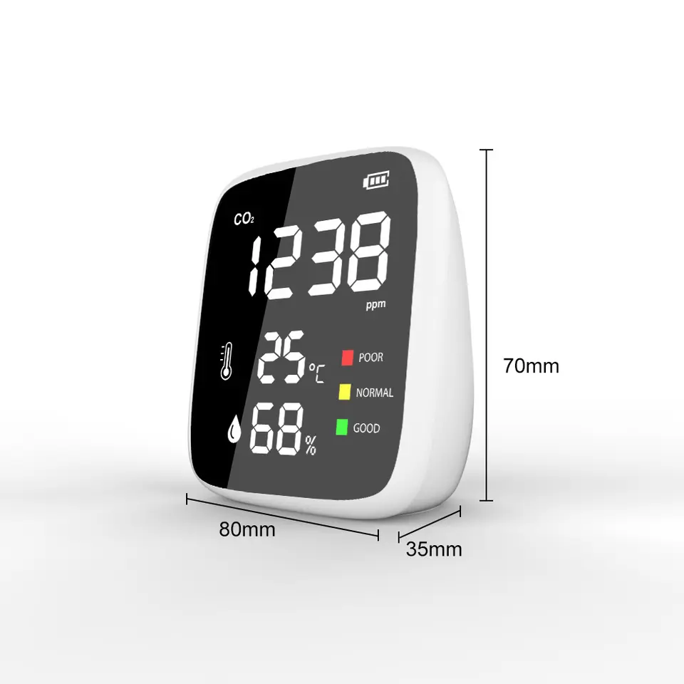 Monitor calitate aer - Masoara Dioxidul de Carbon CO2, Temperatura și Umiditatea, Senzor cu Infrarosu (NDIR)AQM01 [2]