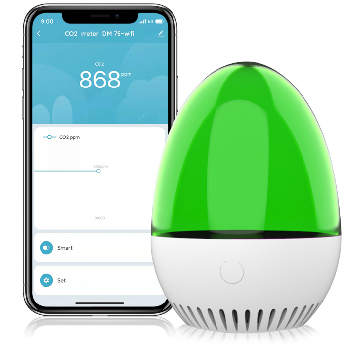 Monitor calitate aer in forma de ou - WIFI [5]