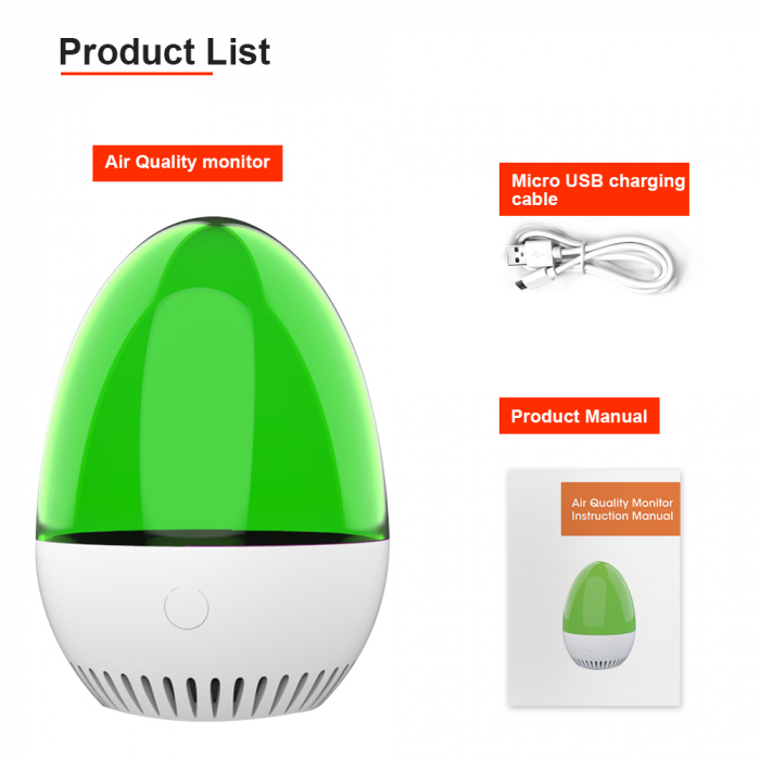 Monitor calitate aer in forma de ou - WIFI [6]