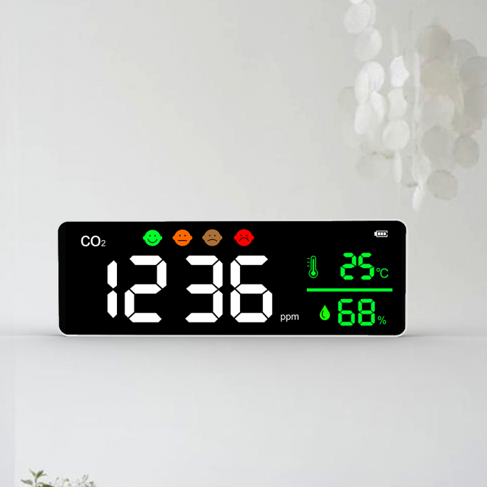 Monitor calitate aer - Masoara Dioxidul de Carbon CO2, Temperatura și Umiditatea, Senzor cu Infrarosu (NDIR)AQM03 [2]