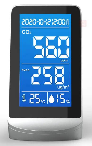 Monitor calitate aer - Masoara Dioxidul de Carbon CO2, Temperatura și Umiditatea, Senzor cu Infrarosu (NDIR) AQM06 [1]