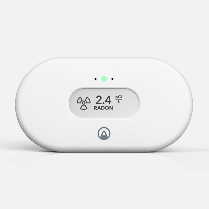 Monitor complex calitate aer - Masoara Radonul, PM2.5, Dioxidul de Carbon, TVOC (compuși organici volatili), indicatori cheie de temperatură și umiditate din aer si presiune [1]