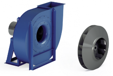 Ventilatoare particule usoare - Ventilator centrifugal GR500/2 - 7,5kW